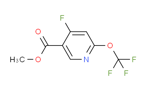 AM199136 | 1804613-30-6 | Methyl 4-fluoro-2-(trifluoromethoxy)pyridine-5-carboxylate