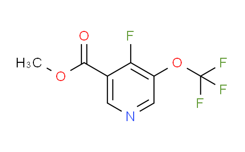 Methyl 4-fluoro-3-(trifluoromethoxy)pyridine-5-carboxylate