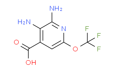 2,3-Diamino-6-(trifluoromethoxy)pyridine-4-carboxylic acid