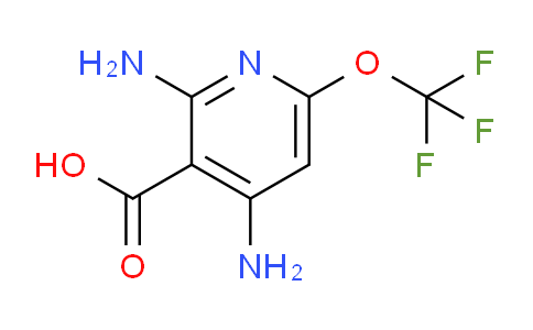 2,4-Diamino-6-(trifluoromethoxy)pyridine-3-carboxylic acid