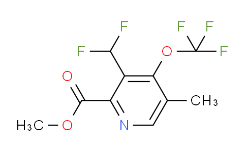 AM199151 | 1361735-93-4 | Methyl 3-(difluoromethyl)-5-methyl-4-(trifluoromethoxy)pyridine-2-carboxylate