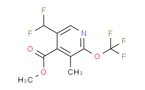 AM199154 | 1361920-03-7 | Methyl 5-(difluoromethyl)-3-methyl-2-(trifluoromethoxy)pyridine-4-carboxylate