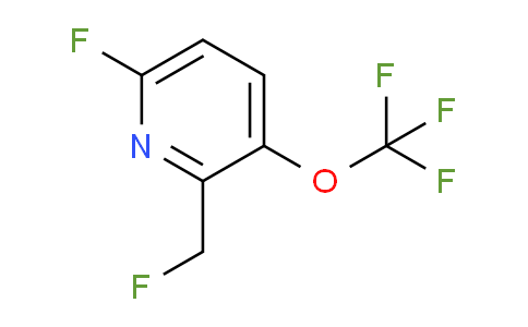 6-Fluoro-2-(fluoromethyl)-3-(trifluoromethoxy)pyridine