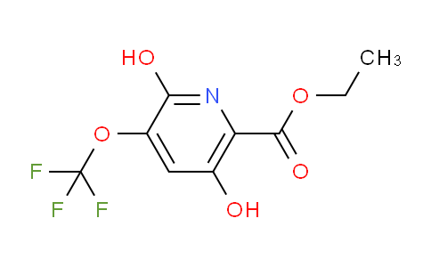 AM199175 | 1804611-56-0 | Ethyl 2,5-dihydroxy-3-(trifluoromethoxy)pyridine-6-carboxylate