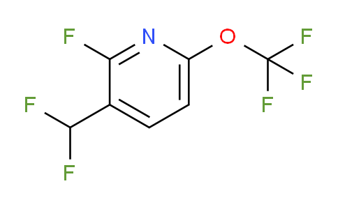 2-Fluoro-3-(difluoromethyl)-6-(trifluoromethoxy)pyridine