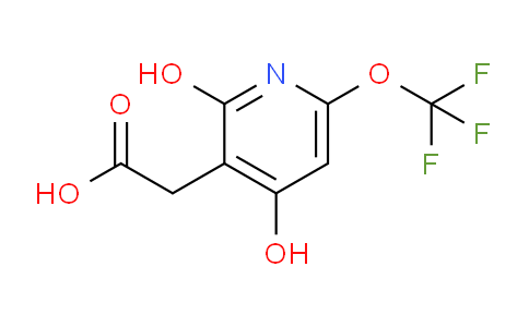 2,4-Dihydroxy-6-(trifluoromethoxy)pyridine-3-acetic acid