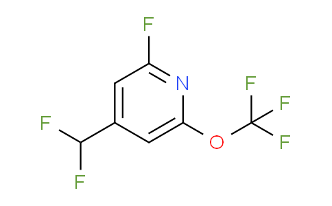 2-Fluoro-4-(difluoromethyl)-6-(trifluoromethoxy)pyridine