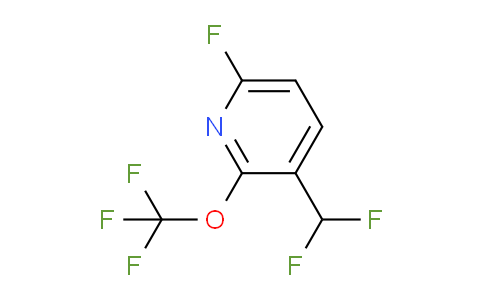 6-Fluoro-3-(difluoromethyl)-2-(trifluoromethoxy)pyridine