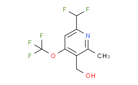 6-(Difluoromethyl)-2-methyl-4-(trifluoromethoxy)pyridine-3-methanol