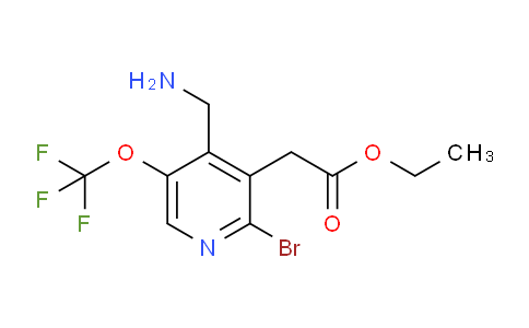 AM19925 | 1806152-30-6 | Ethyl 4-(aminomethyl)-2-bromo-5-(trifluoromethoxy)pyridine-3-acetate