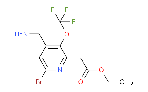 AM19926 | 1803642-15-0 | Ethyl 4-(aminomethyl)-6-bromo-3-(trifluoromethoxy)pyridine-2-acetate