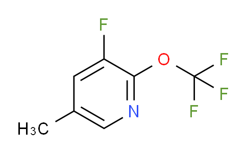 3-Fluoro-5-methyl-2-(trifluoromethoxy)pyridine