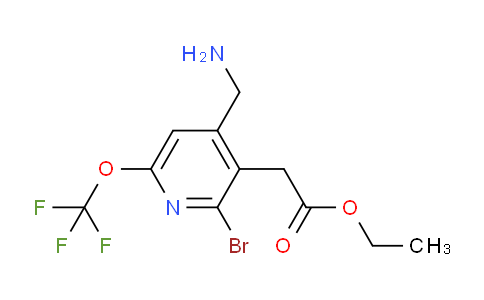 AM19927 | 1806205-04-8 | Ethyl 4-(aminomethyl)-2-bromo-6-(trifluoromethoxy)pyridine-3-acetate