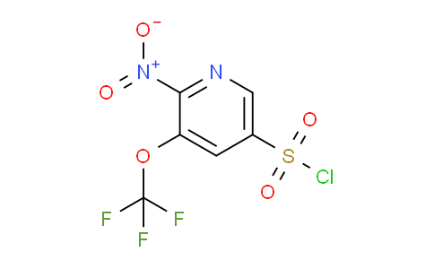 2-Nitro-3-(trifluoromethoxy)pyridine-5-sulfonyl chloride