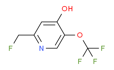 2-(Fluoromethyl)-4-hydroxy-5-(trifluoromethoxy)pyridine