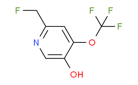 2-(Fluoromethyl)-5-hydroxy-4-(trifluoromethoxy)pyridine