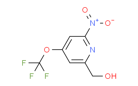 2-Nitro-4-(trifluoromethoxy)pyridine-6-methanol