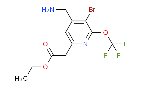 AM19930 | 1804659-86-6 | Ethyl 4-(aminomethyl)-3-bromo-2-(trifluoromethoxy)pyridine-6-acetate