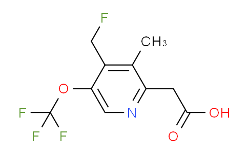 AM199300 | 1361713-16-7 | 4-(Fluoromethyl)-3-methyl-5-(trifluoromethoxy)pyridine-2-acetic acid