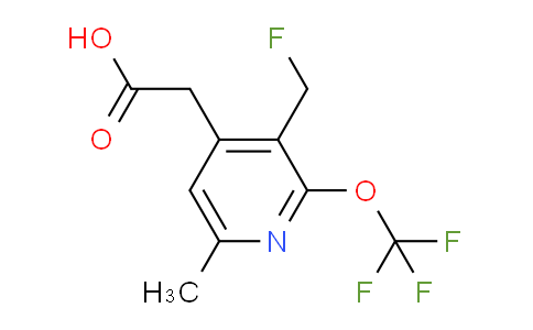 AM199307 | 1361900-16-4 | 3-(Fluoromethyl)-6-methyl-2-(trifluoromethoxy)pyridine-4-acetic acid