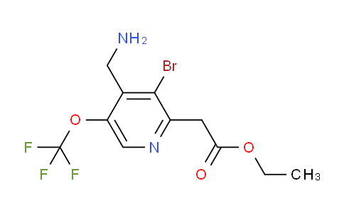 AM19931 | 1804571-90-1 | Ethyl 4-(aminomethyl)-3-bromo-5-(trifluoromethoxy)pyridine-2-acetate