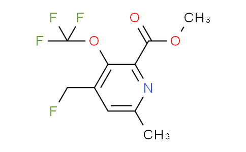 AM199325 | 1361821-35-3 | Methyl 4-(fluoromethyl)-6-methyl-3-(trifluoromethoxy)pyridine-2-carboxylate