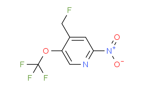 4-(Fluoromethyl)-2-nitro-5-(trifluoromethoxy)pyridine