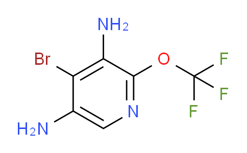 4-Bromo-3,5-diamino-2-(trifluoromethoxy)pyridine