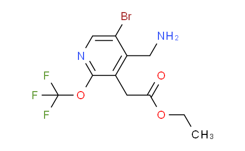 AM19934 | 1806152-35-1 | Ethyl 4-(aminomethyl)-5-bromo-2-(trifluoromethoxy)pyridine-3-acetate