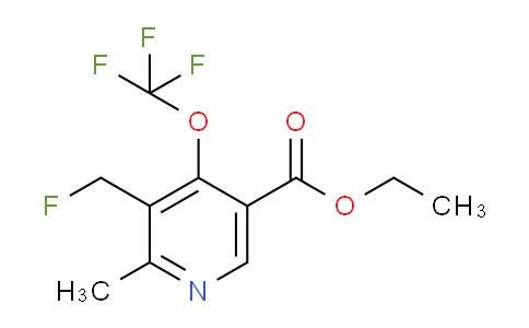 AM199360 | 1361794-13-9 | Ethyl 3-(fluoromethyl)-2-methyl-4-(trifluoromethoxy)pyridine-5-carboxylate