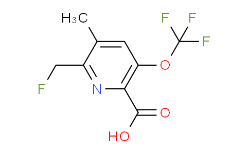 AM199363 | 1361793-25-0 | 2-(Fluoromethyl)-3-methyl-5-(trifluoromethoxy)pyridine-6-carboxylic acid