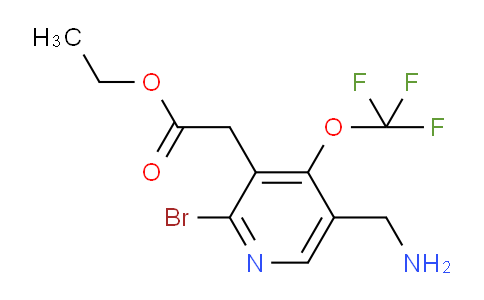 AM19937 | 1803612-97-6 | Ethyl 5-(aminomethyl)-2-bromo-4-(trifluoromethoxy)pyridine-3-acetate