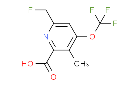 AM199371 | 1361772-73-7 | 6-(Fluoromethyl)-3-methyl-4-(trifluoromethoxy)pyridine-2-carboxylic acid