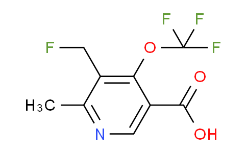 AM199374 | 1361871-28-4 | 3-(Fluoromethyl)-2-methyl-4-(trifluoromethoxy)pyridine-5-carboxylic acid