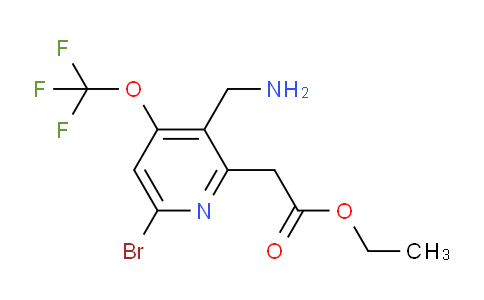 AM19938 | 1806197-11-4 | Ethyl 3-(aminomethyl)-6-bromo-4-(trifluoromethoxy)pyridine-2-acetate