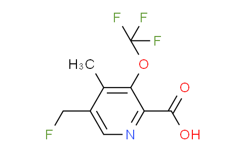 AM199381 | 1361895-15-9 | 5-(Fluoromethyl)-4-methyl-3-(trifluoromethoxy)pyridine-2-carboxylic acid