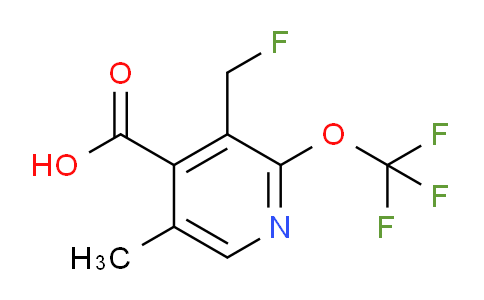 AM199384 | 1361793-40-9 | 3-(Fluoromethyl)-5-methyl-2-(trifluoromethoxy)pyridine-4-carboxylic acid
