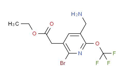 AM19939 | 1806205-22-0 | Ethyl 3-(aminomethyl)-6-bromo-2-(trifluoromethoxy)pyridine-5-acetate
