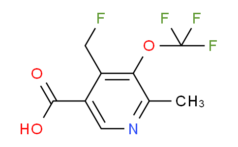 AM199391 | 1361899-12-8 | 4-(Fluoromethyl)-2-methyl-3-(trifluoromethoxy)pyridine-5-carboxylic acid