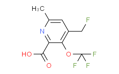 AM199393 | 1361712-73-3 | 4-(Fluoromethyl)-6-methyl-3-(trifluoromethoxy)pyridine-2-carboxylic acid