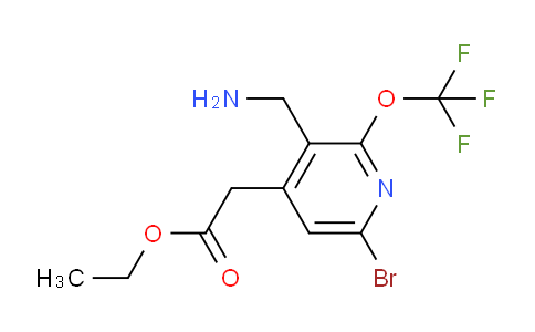 AM19940 | 1806152-43-1 | Ethyl 3-(aminomethyl)-6-bromo-2-(trifluoromethoxy)pyridine-4-acetate