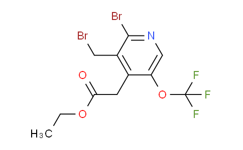 AM19943 | 1806084-64-9 | Ethyl 2-bromo-3-(bromomethyl)-5-(trifluoromethoxy)pyridine-4-acetate