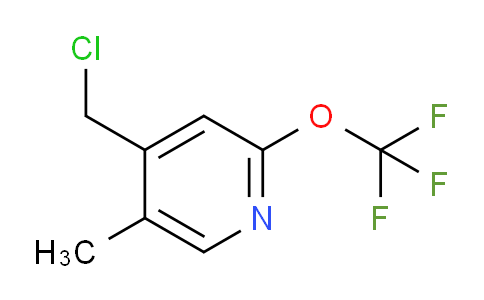 4-(Chloromethyl)-5-methyl-2-(trifluoromethoxy)pyridine