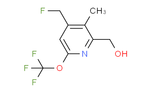 4-(Fluoromethyl)-3-methyl-6-(trifluoromethoxy)pyridine-2-methanol
