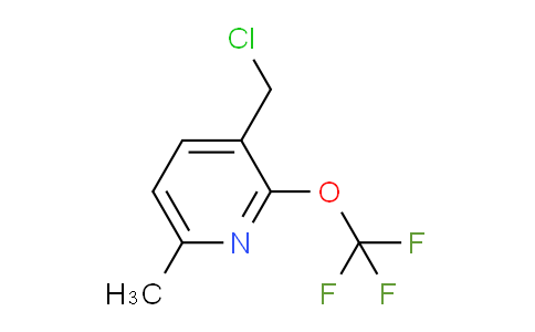 3-(Chloromethyl)-6-methyl-2-(trifluoromethoxy)pyridine