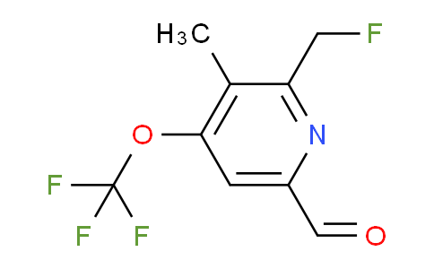 AM199467 | 1361878-37-6 | 2-(Fluoromethyl)-3-methyl-4-(trifluoromethoxy)pyridine-6-carboxaldehyde