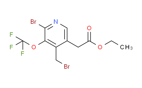 AM19947 | 1806127-46-7 | Ethyl 2-bromo-4-(bromomethyl)-3-(trifluoromethoxy)pyridine-5-acetate