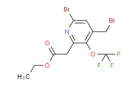 AM19950 | 1803916-71-3 | Ethyl 6-bromo-4-(bromomethyl)-3-(trifluoromethoxy)pyridine-2-acetate