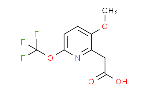 AM199503 | 1803486-43-2 | 3-Methoxy-6-(trifluoromethoxy)pyridine-2-acetic acid