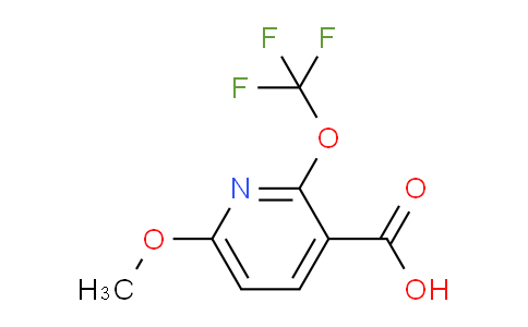 AM199524 | 1803913-45-2 | 6-Methoxy-2-(trifluoromethoxy)pyridine-3-carboxylic acid